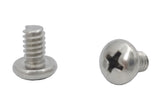 10 24*5/16 100PK Machine Screws English Pan Head Philips Drive Cross Stainle