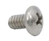 10 24*5/16 100PK Machine Screws English Pan Head Philips Drive Cross Stainle