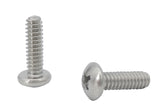 10 24*5/8 100PK Machine Screws English Pan Head Philips Drive Cross Stainles