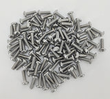 10 24*5/8 100PK Machine Screws English Pan Head Philips Drive Cross Stainles