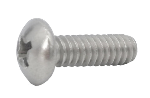 10 24*5/8 100PK Machine Screws English Pan Head Philips Drive Cross Stainles