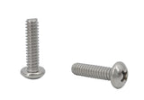 10 24*3/4 100PK Machine Screws English Pan Head Philips Drive Cross Stainles