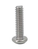 10 24*3/4 100PK Machine Screws English Pan Head Philips Drive Cross Stainles