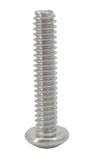 10 24*1 100PK Machine Screws English Pan Head Philips Drive Cross Stainless