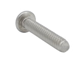 10 24*1 100PK Machine Screws English Pan Head Philips Drive Cross Stainless