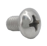 10 32*5/16 100PK Machine Screws English Pan Head Philips Drive Cross Stainle