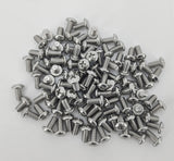 10 32*3/8 100PK Machine Screws English Pan Head Philips Drive Cross Stainles