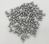10 32*7/16 100PK Machine Screws English Pan Head Philips Drive Cross Stainle
