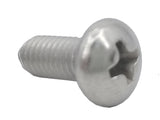 10 32*7/16 100PK Machine Screws English Pan Head Philips Drive Cross Stainle
