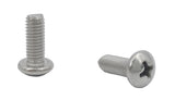 10 32*1/2 100PK Machine Screws English Pan Head Philips Drive Cross Stainles