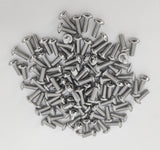 10 32*1/2 100PK Machine Screws English Pan Head Philips Drive Cross Stainles