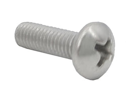 10 32*5/8 100PK Machine Screws English Pan Head Philips Drive Cross Stainles