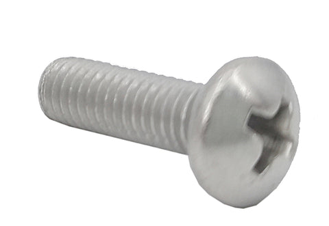 10 32*5/8 100PK Machine Screws English Pan Head Philips Drive Cross Stainles