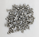 5 40*1/4 100PK Machine Screws English Flat Head Philips Drive Cross Stainles