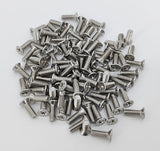 5 40*3/8 100PK Machine Screws English Flat Head Philips Drive Cross Stainles