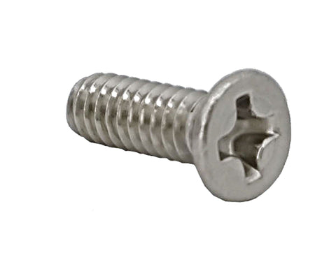 5 40*3/8 100PK Machine Screws English Flat Head Philips Drive Cross Stainles