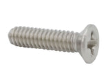 5 40*1/2 100PK Machine Screws English Flat Head Philips Drive Cross Stainles