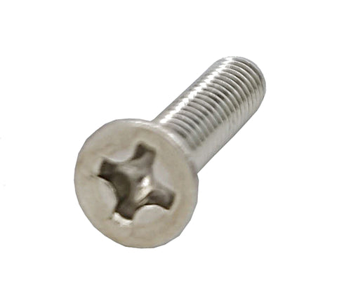 5 40*5/8 100PK Machine Screws English Flat Head Philips Drive Cross Stainles