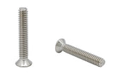 5 40*3/4 100PK Machine Screws English Flat Head Philips Drive Cross Stainles