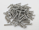 5 40*3/4 100PK Machine Screws English Flat Head Philips Drive Cross Stainles