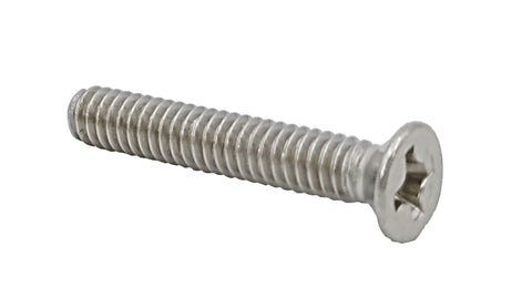 5 40*3/4 100PK Machine Screws English Flat Head Philips Drive Cross Stainles