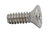 6 32*3/8 100PK Machine Screws English Flat Head Philips Drive Cross Stainles