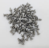 6 32*3/8 100PK Machine Screws English Flat Head Philips Drive Cross Stainles