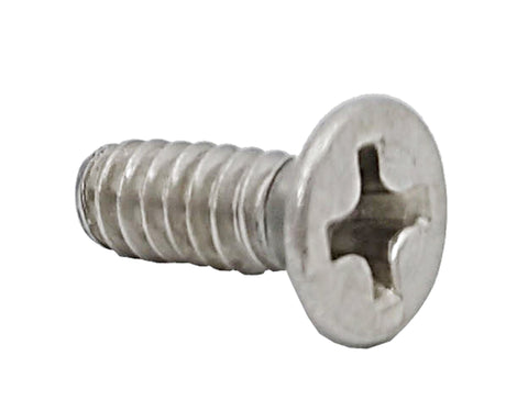 6 32*3/8 100PK Machine Screws English Flat Head Philips Drive Cross Stainles
