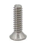 6 32*1/2 100PK Machine Screws English Flat Head Philips Drive Cross Stainles