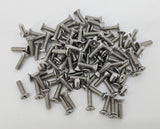 6 32*1/2 100PK Machine Screws English Flat Head Philips Drive Cross Stainles
