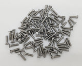 6 32*9/16 100PK Machine Screws English Flat Head Philips Drive Cross Stainle
