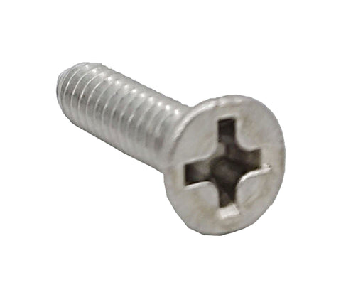 6 32*9/16 100PK Machine Screws English Flat Head Philips Drive Cross Stainle