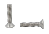 6 32*5/8 100PK Machine Screws English Flat Head Philips Drive Cross Stainles