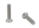 6 32*5/8 100PK Machine Screws English Flat Head Philips Drive Cross Stainles