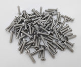 6 32*5/8 100PK Machine Screws English Flat Head Philips Drive Cross Stainles