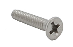 6 32*3/4 100PK Machine Screws English Flat Head Philips Drive Cross Stainles