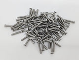 6 32*7/8 100PK Machine Screws English Flat Head Philips Drive Cross Stainles