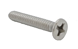 6 32*7/8 100PK Machine Screws English Flat Head Philips Drive Cross Stainles