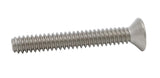6 32*1 100PK Machine Screws English Flat Head Philips Drive Cross Stainless