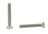6 32*1 100PK Machine Screws English Flat Head Philips Drive Cross Stainless