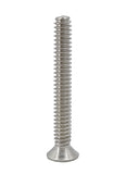 6 32*1 1/8 100PK Machine Screws English Flat Head Philips Drive Cross Stainl