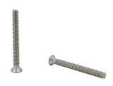 6 32*1 1/4 100PK Machine Screws English Flat Head Philips Drive Cross Stainl