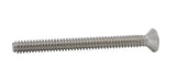 6 32*1 1/2 100PK Machine Screws English Flat Head Philips Drive Cross Stainl