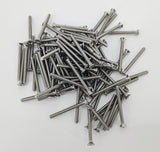 6 32*1 1/2 100PK Machine Screws English Flat Head Philips Drive Cross Stainl