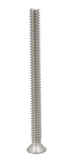 6 32*1 3/4 100PK Machine Screws English Flat Head Philips Drive Cross Stainl