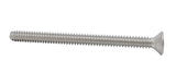 6 32*1 3/4 100PK Machine Screws English Flat Head Philips Drive Cross Stainl