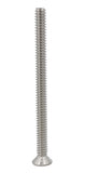 6 32*1 7/8 100PK Machine Screws English Flat Head Philips Drive Cross Stainl