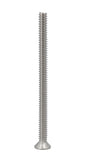 6 32*2 100PK Machine Screws English Flat Head Philips Drive Cross Stainless