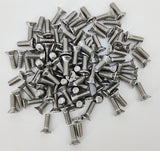 8 32*1/2 100PK Machine Screws English Flat Head Philips Drive Cross Stainles