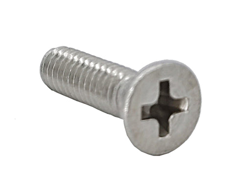 8 32*5/8 100PK Machine Screws English Flat Head Philips Drive Cross Stainles